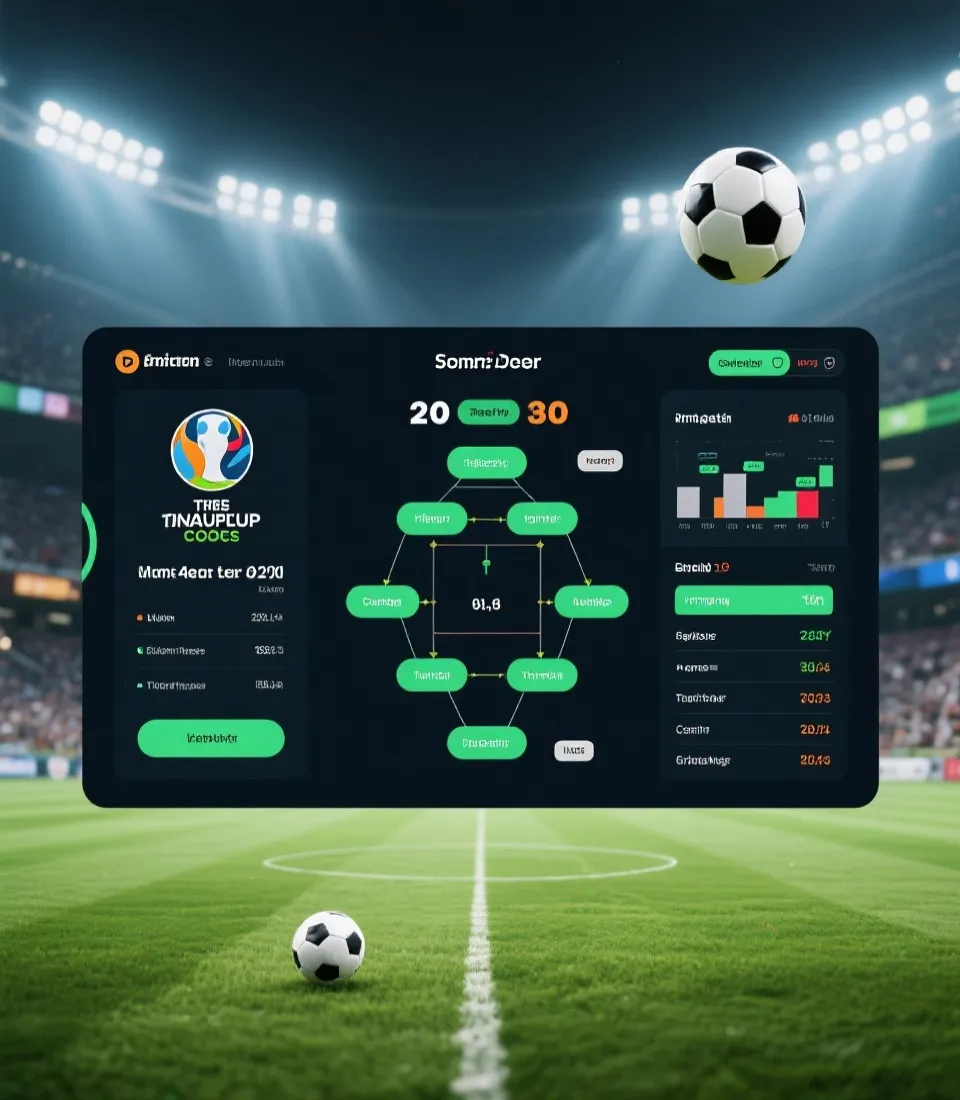 实时比分与赛程界面示意