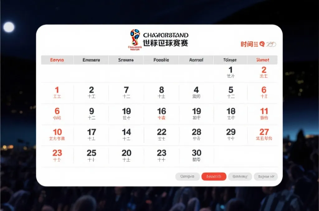 2026世界杯完整赛程什么时候开始？中国球迷必看的时间线与观赛指南